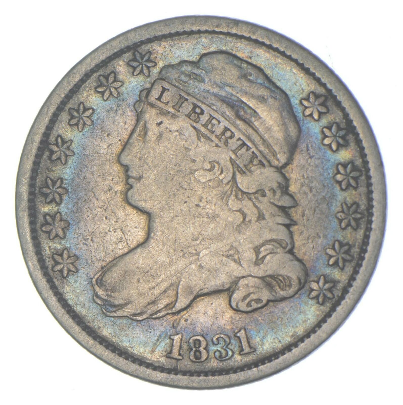Early - 1831 - Capped Bust Dime - Eagle Reverse - Tough - Us Type Coin *496