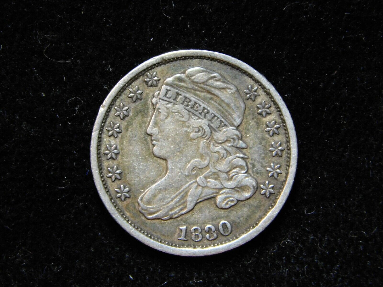 1830 Capped Bust Dime - Strong Xf - Au
