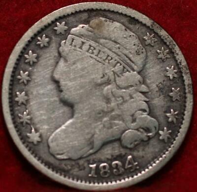 1834 Philadelphia Mint Silver Capped Bust Dime