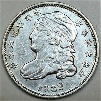1832 Capped Bust Dime Beautiful High Grade Coin Rare Date