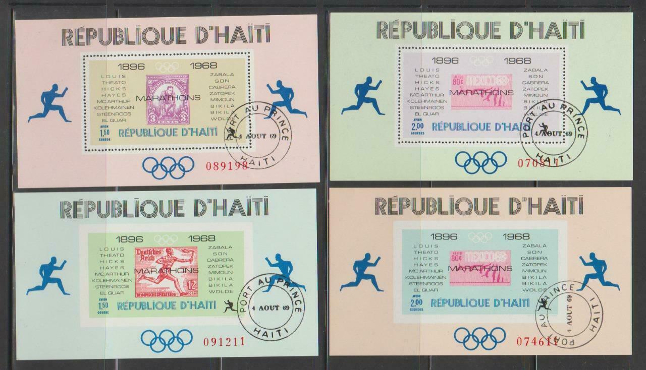 Haiti  Stamps 1969 Olympic Marathon Winners Stamp Of Host Country Mnh - Misc772