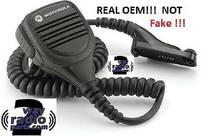 New Real Motorola Remote Speaker Mic Pmmn4024a Xpr6550 Xpr6350 Xpr7550 Apx4000
