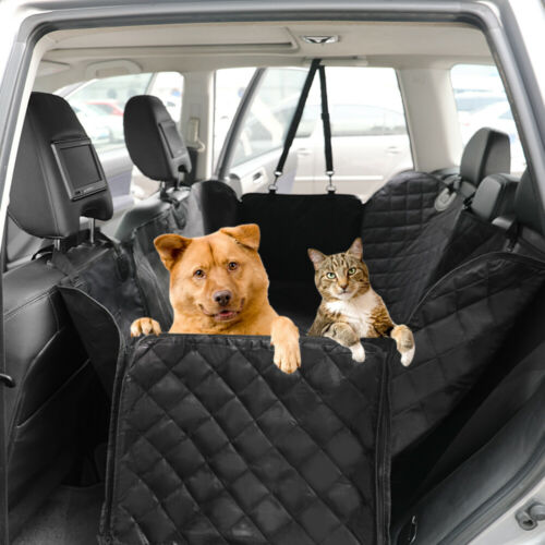 Waterproof Quilted Pet Dog Car Seat Hammock Cover Truck Suv Back Rear Protector
