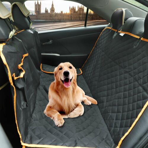 Waterproof Dog Car Seat Cover Hammock For Cat Pet Suv Van Back Rear Bench Pad