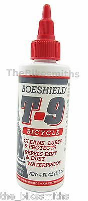 Boeshield T9 Lubricant 4oz Squeeze Bottle T.9 T-9 Waterproof Wax Lube Chain Oil