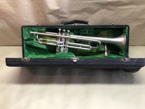 Vintage Cavalier Made In Elkhart Indiana, Satin Silver Finish, #06428, 1930s?
