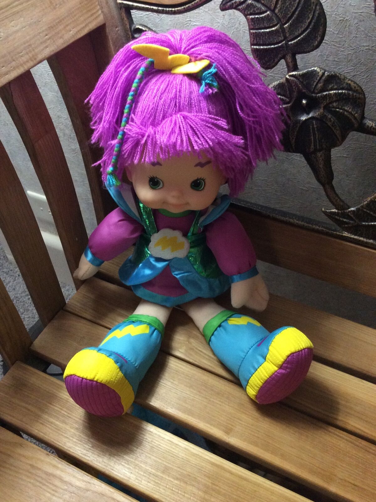 Hallmark 16" Stormy Doll Rainbow Brite Friend Retired. Adorable