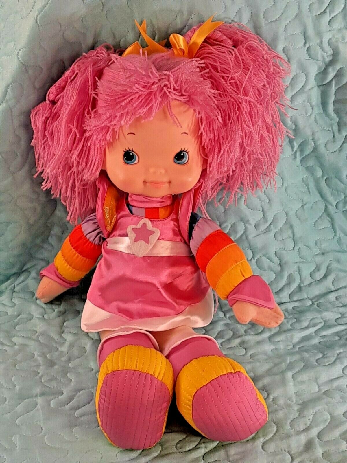 Rare Hallmark Rainbow Brite Tickled Pink 17" Reproduction Doll