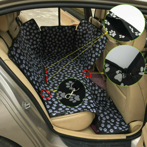 Pet Dog Car Seat Mat Cover Travel Hammock Waterproof Vehicle Back Seat Protector