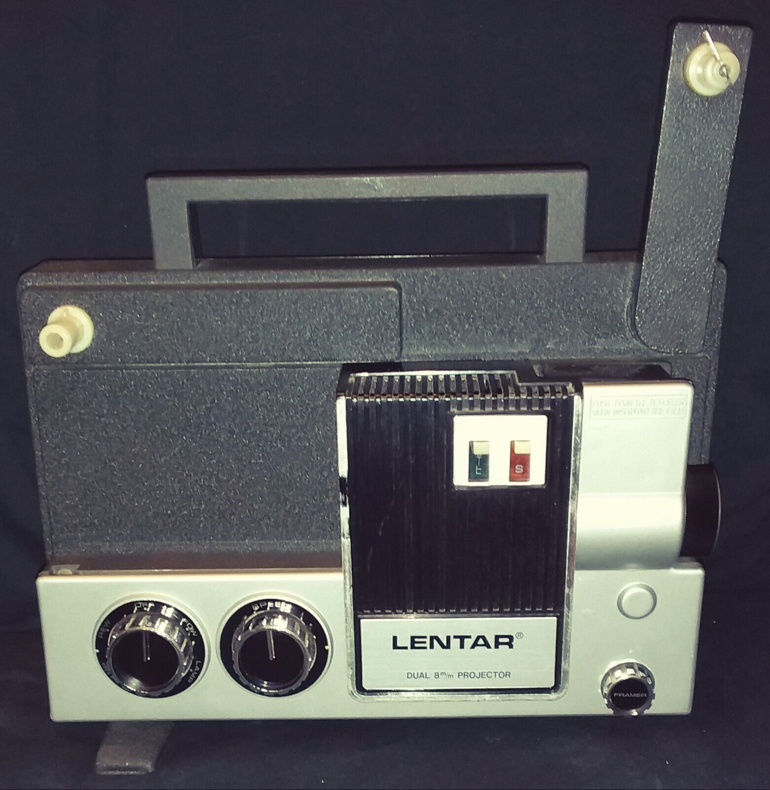 Lentar Dual 8mm Projector (model-934d; No. 46871)not Tested-ac Cord Not Included