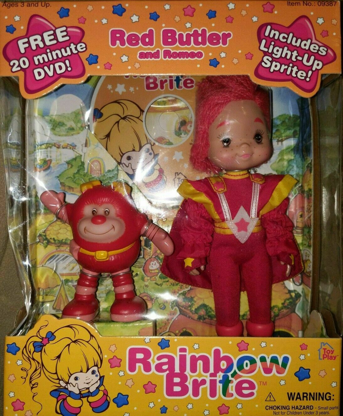 2003 Toy Play Rainbow Brite Red Butler And Romeo Mib